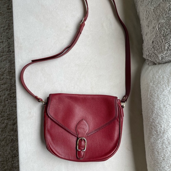 Longchamp Bags Longchamp Crossbody Bag Burgundy Poshmark